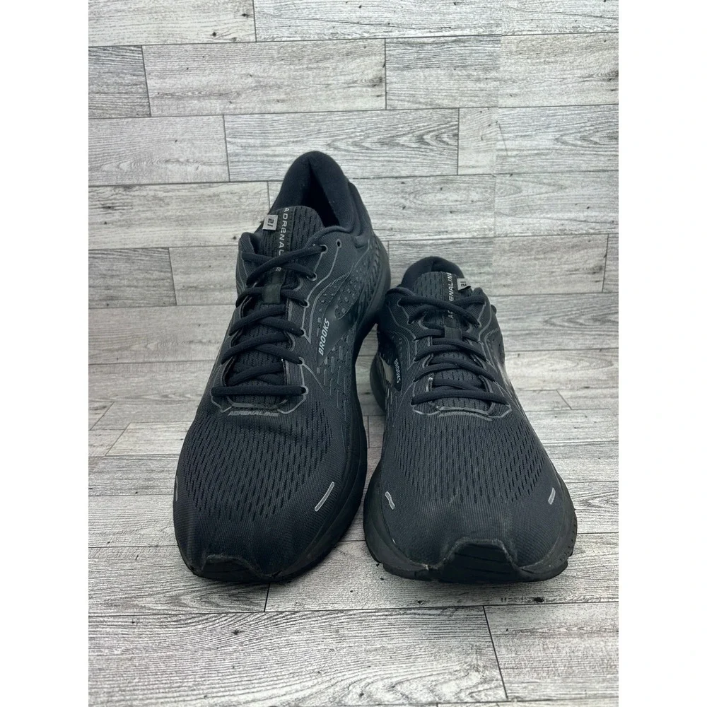 Brooks Adrenaline GTS 21 Mens Running Shoes Black 1103491D020 Size 14
